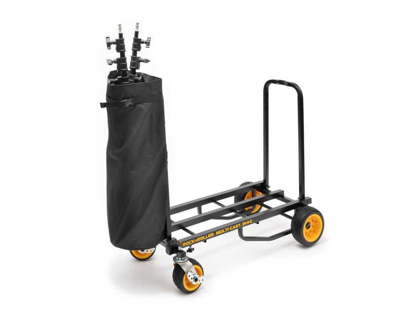 Rock-N-Roller RSA-Hbr14 Handle Bag with Rigid Bottom for R14, R16, R18 Multi-Carts (RSAHBR14), Black
